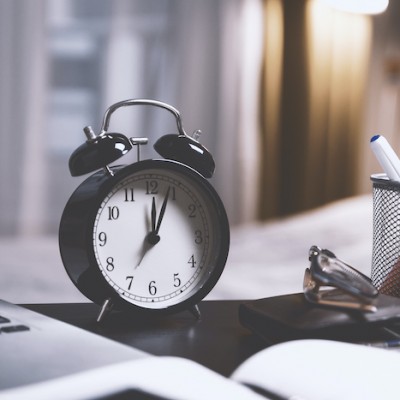 Clock On Desk